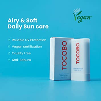 Tocobo Cotton Soft Sun Stick SPF50+ PA++++ - 19g / 0.37oz